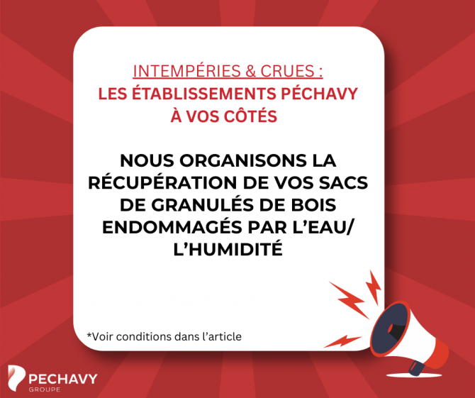 Intempéries et crues : le soutien des établissements Péchavy