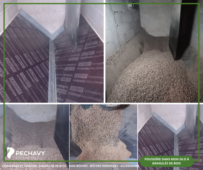 J’ai de la poussière dans mon silo à granulés : faut-il faire un nettoyage ?