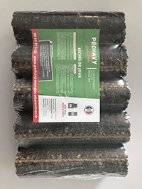 Pack de bois bûches compressées